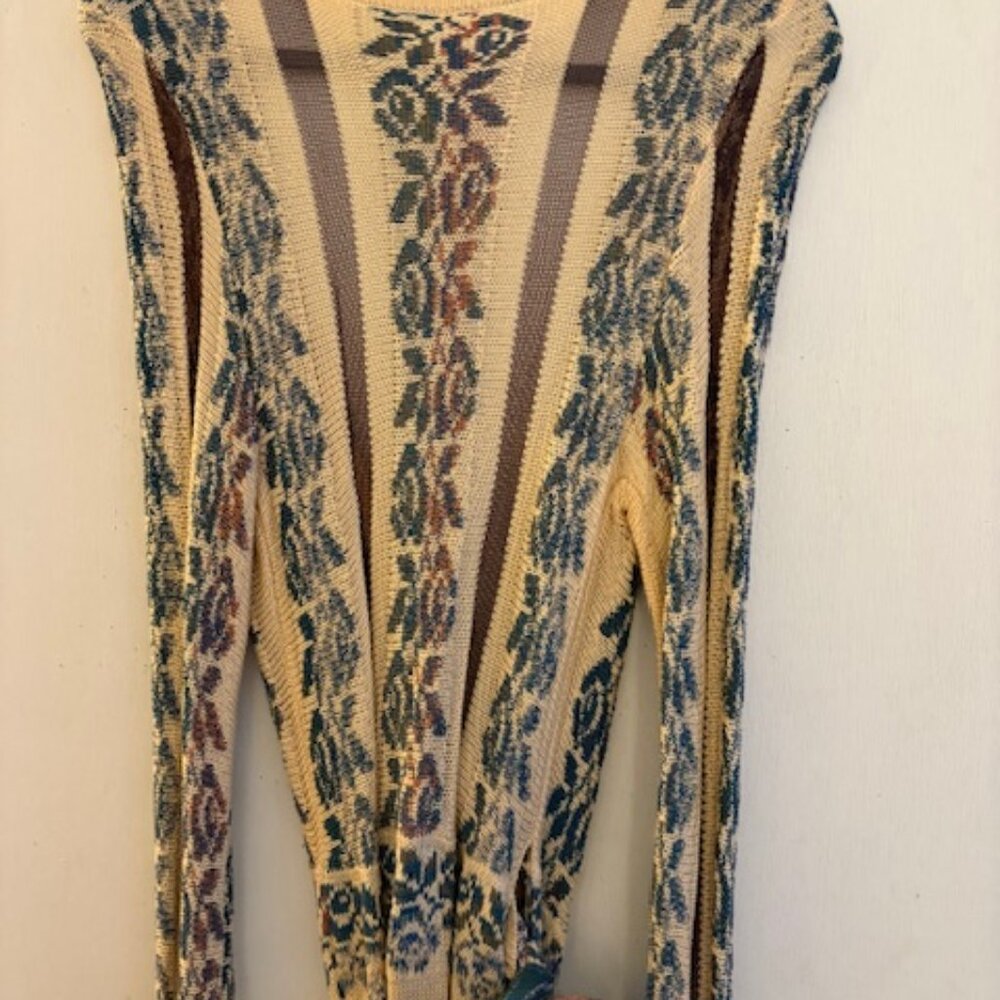 Free People Bella Rose Wrap Mini Dress, Sz L, NWT, $198 - Picture 8 of 11